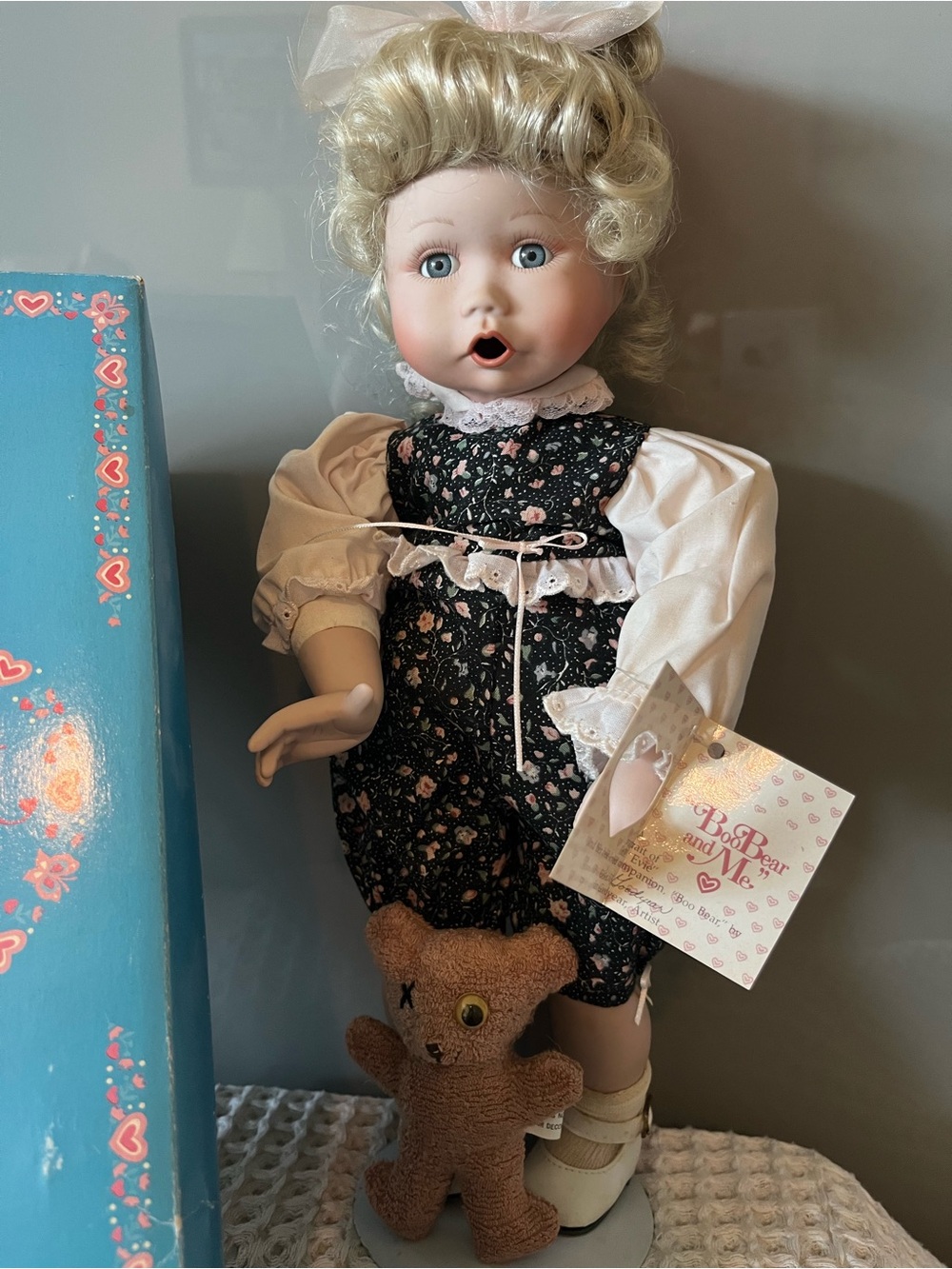 My Closest Friend” porcelain doll 13”  original box MyBoo & Me collectors Ed 336